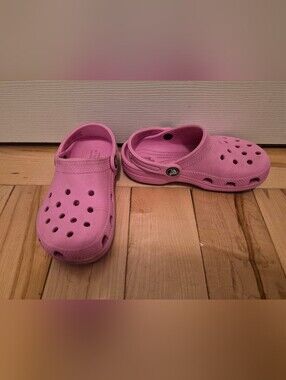 Crocs toddler girl size 11 shoes